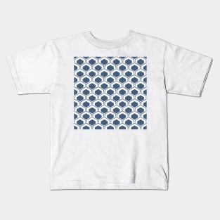 Mid Century Modern Hexagons Kids T-Shirt